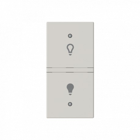 Niessen 2CLA212112N6201 Tecla KNX símbolo luz dcha 1M DN